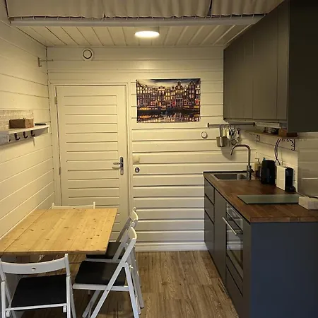 شقة Stijlvol Tiny House Aan De Rand Amsterdam باتهوفيدوربْ