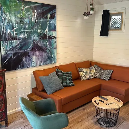 Stijlvol Tiny House Aan De Rand Amsterdam Lägenhet Badhoevedorp
